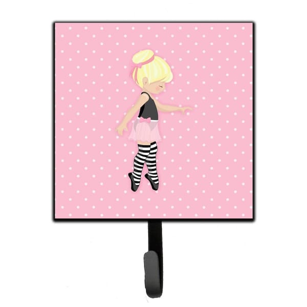Carolines Treasures Ballerina Blonde Releve Leash or Key Holder BB5162SH4 - main